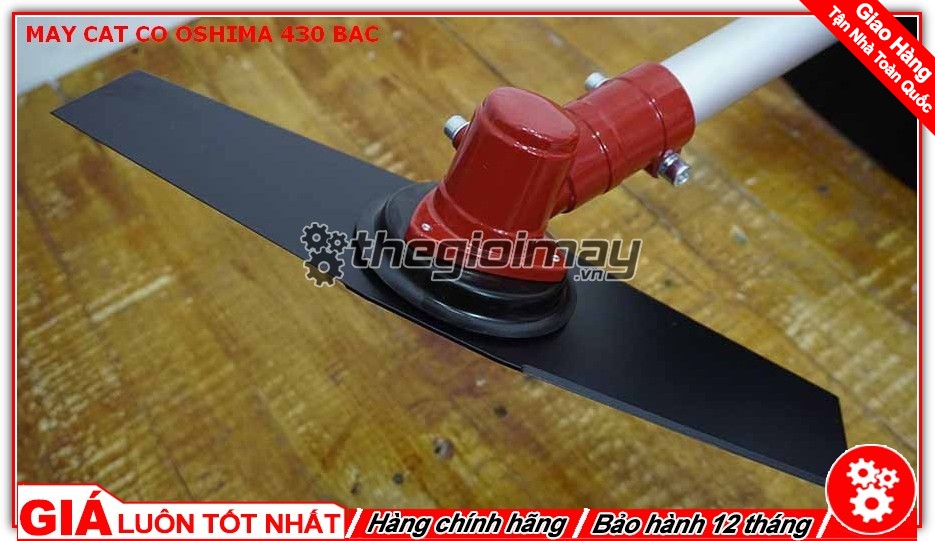 [HCM]Máy cắt cỏ 2 thì oshima 430 bạc