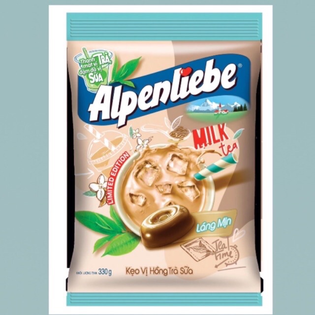 Alpenliebe Hồng Trà Sữa