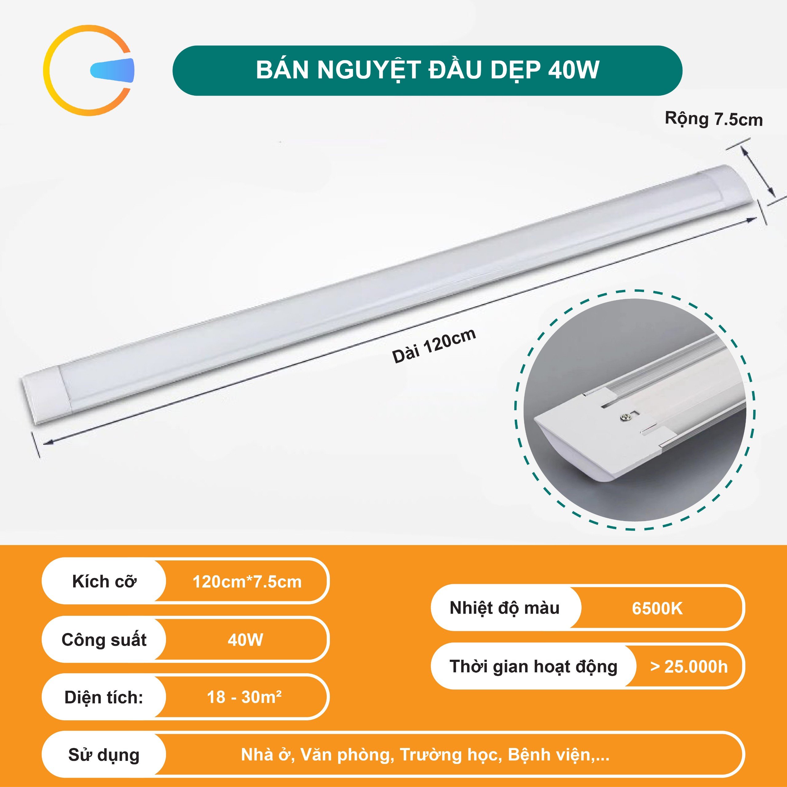 1M2- 40W, 60cm-20W semicircular LED tube high brightness plastic dust-proof led parts with applications