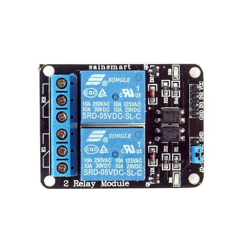 Relay 2 kênh 5V Có opto cách ly