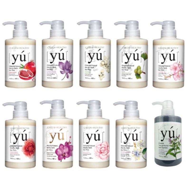 Sữa tắm YÚ cho chó mèo ĐỦ LOẠI - lưu mùi hương lâu, chai 30ml
