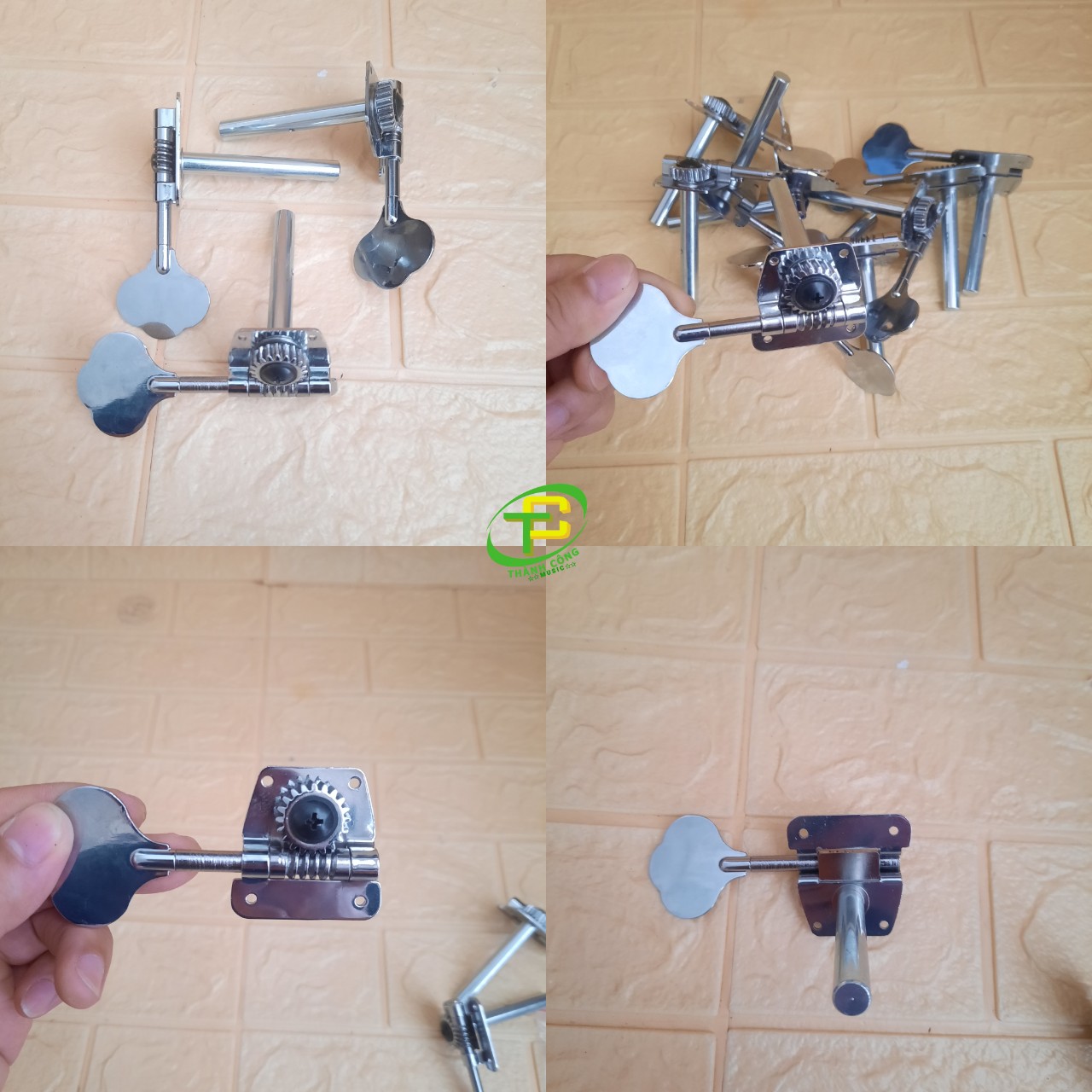 Khóa đàn bầu, trục đàn bầu loại tốt tặng dây lẻ