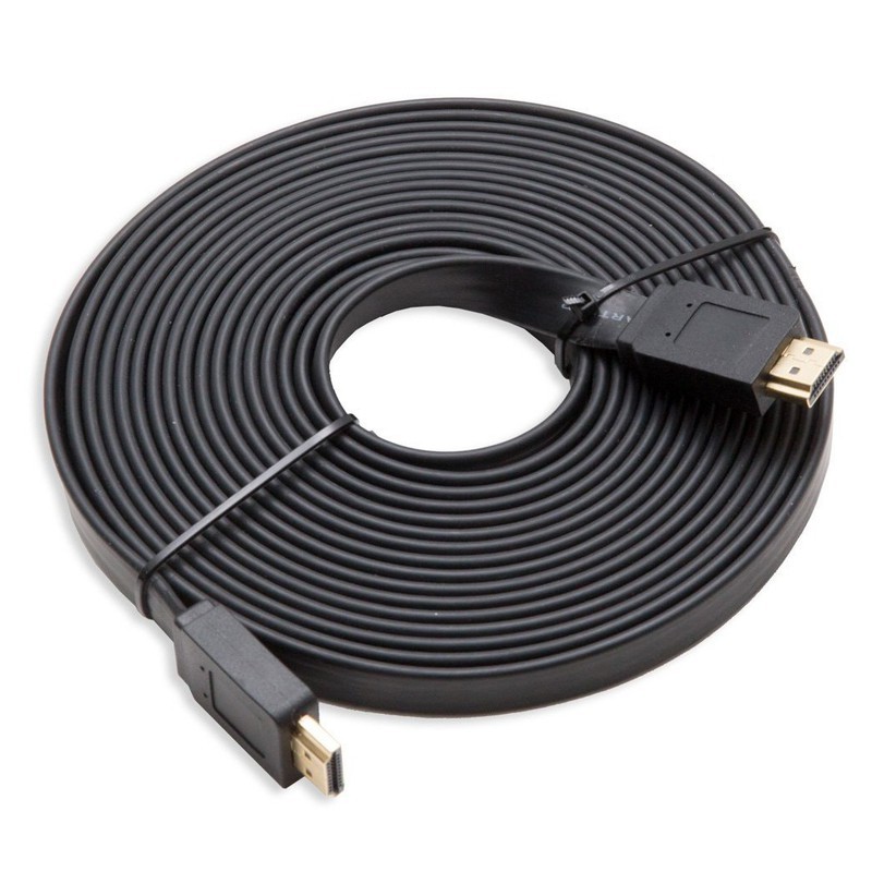 Cáp hdmi 10m dây dẹp loại xịn 1.4 full hd 1080p cao cấp, cable hdmi cực xịn truyền tín hiệu nhanh, dây cáp hdmi mẫu mới bán chạy