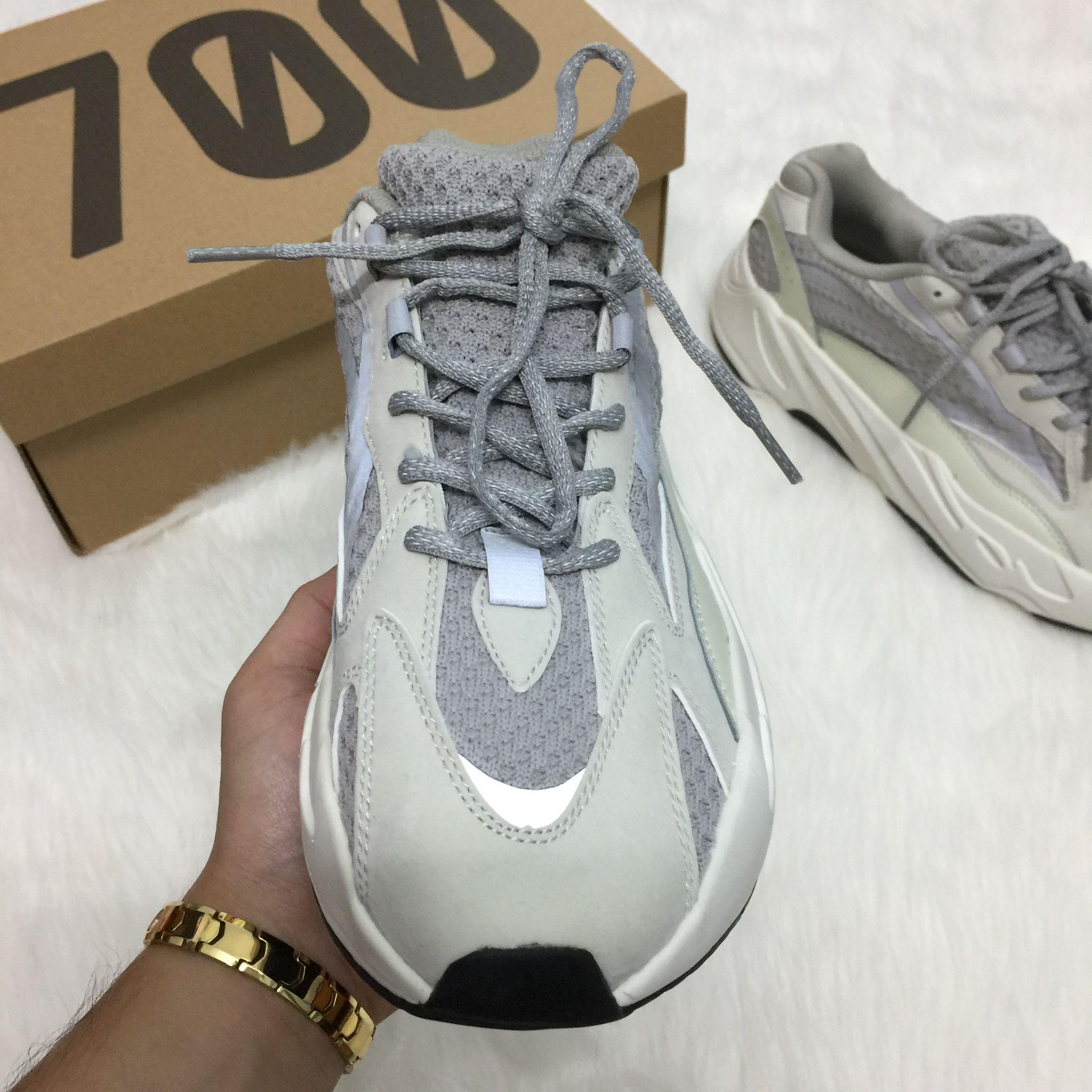 [Tặng Hộp & Tặng Tất] Giày Thể Thao Sneaker Yzy 700 Static Full Phản Quang - Nam Nữ