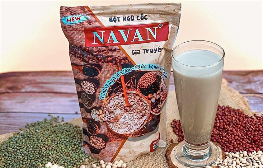 Bột ngũ cốc dinh dưỡng Navan gói 800g