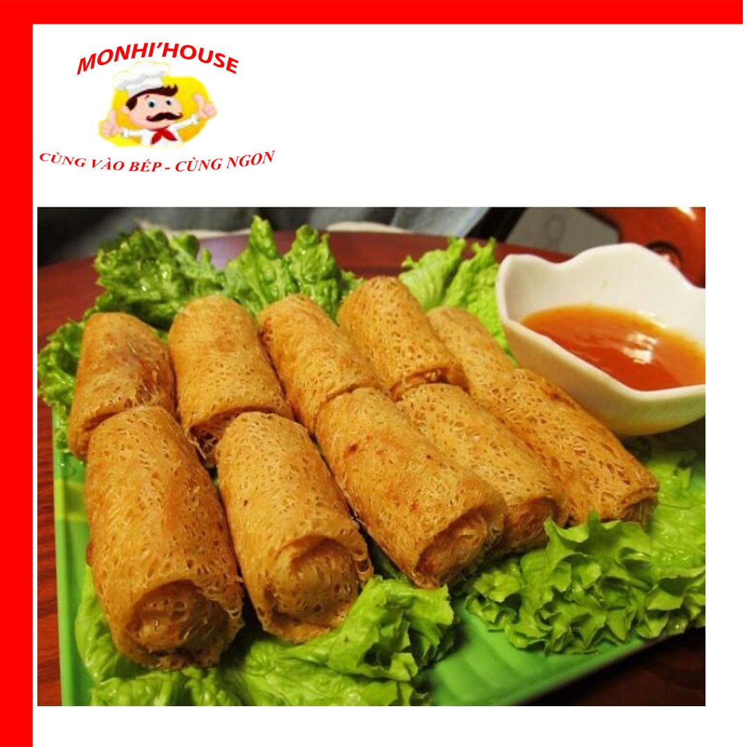 Gói 400g chả giò Rế Nhân Thịt thơm ngon