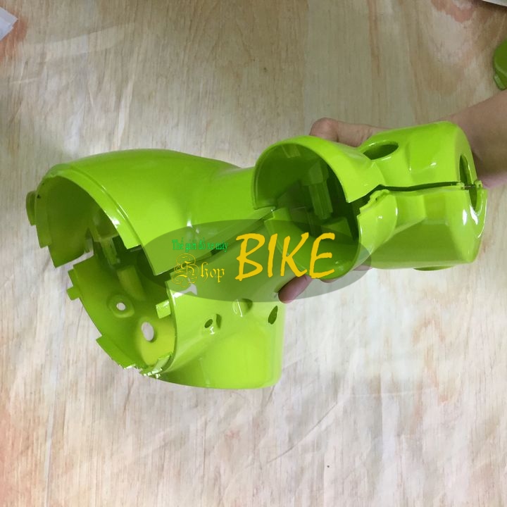 [ÁI CHÀ CHÀ] Trọn bộ 2 ốp đèn pha xe CUB đời mới đủ trên và dưới