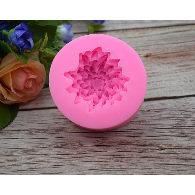 Khuôn Silicon 4d Hoa Cúc Tây 8 cm