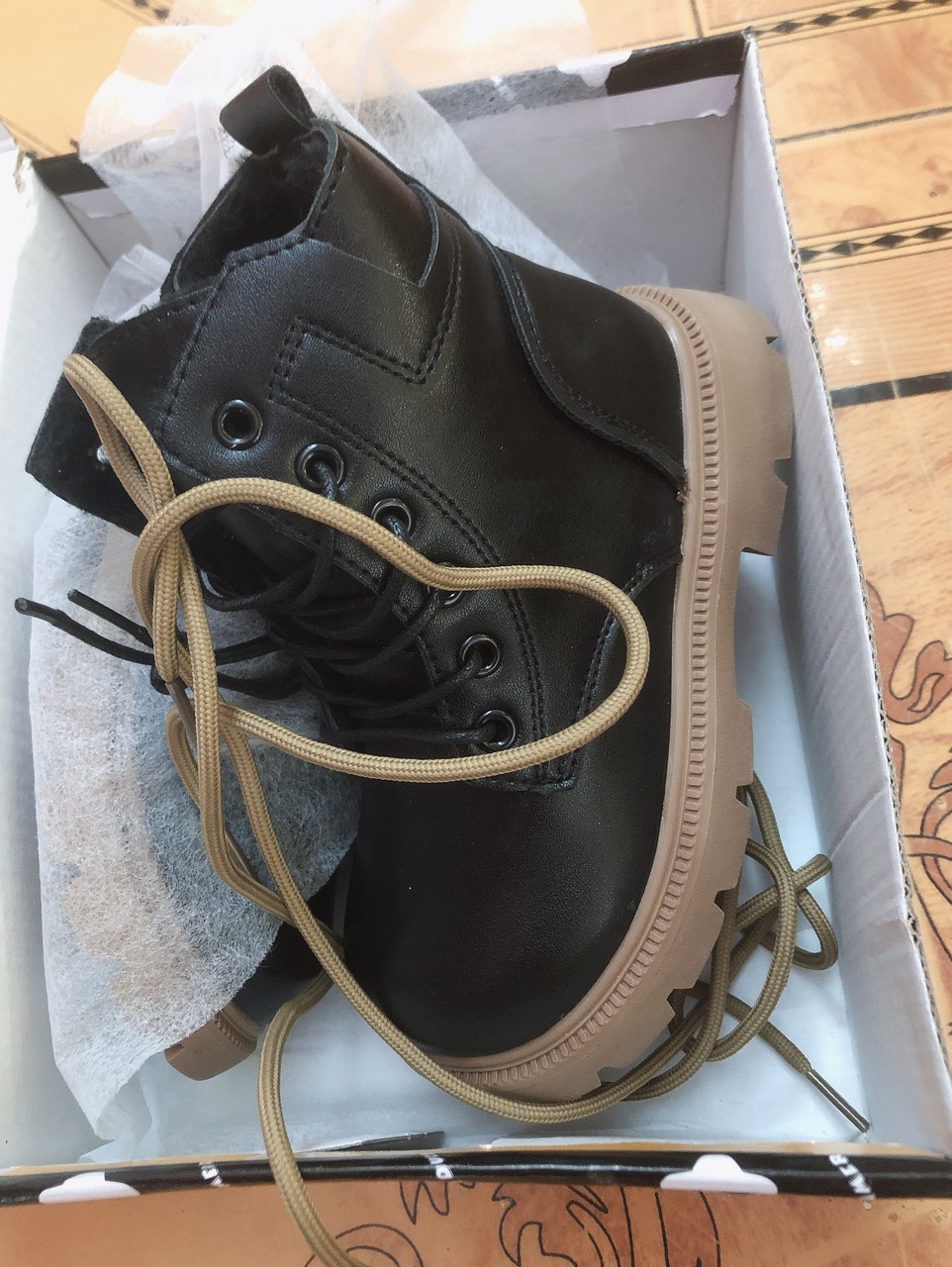 Giày boots trẻ em BOT21 size 27 đến 37