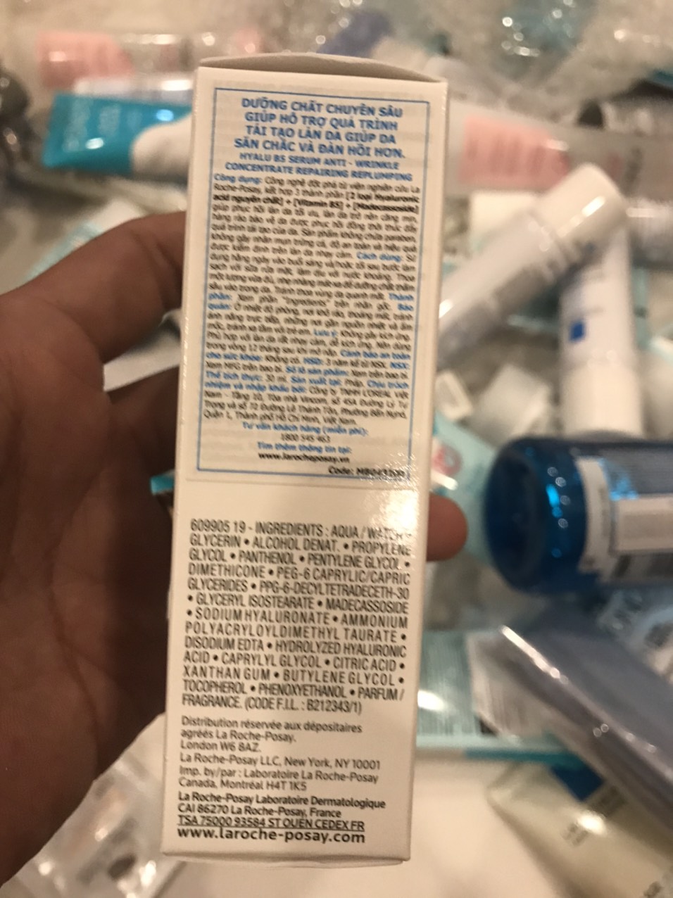 (FultemCTY)Serum Hyalu B5 La roche posay 10ml