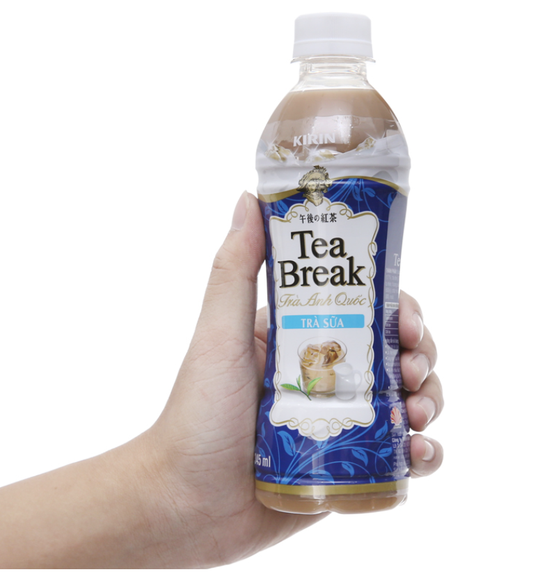 Combo 12 chai trà sữa Kirin Tea Break 345ml