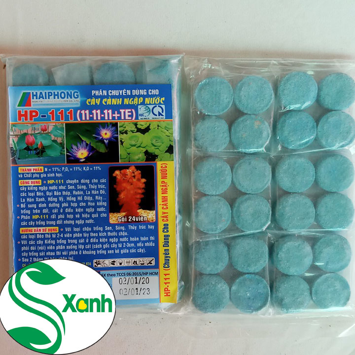 [HCM]Phân Bón Sen Súng - Phân Sen Súng - Npk - Viên Sủi - Dinh Dưỡng Cho Sen Súng - Cây Ngập Nước