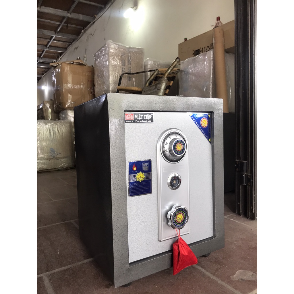 Két Sắt Việt Tiệp KD25 Cơ Xám <40KG>