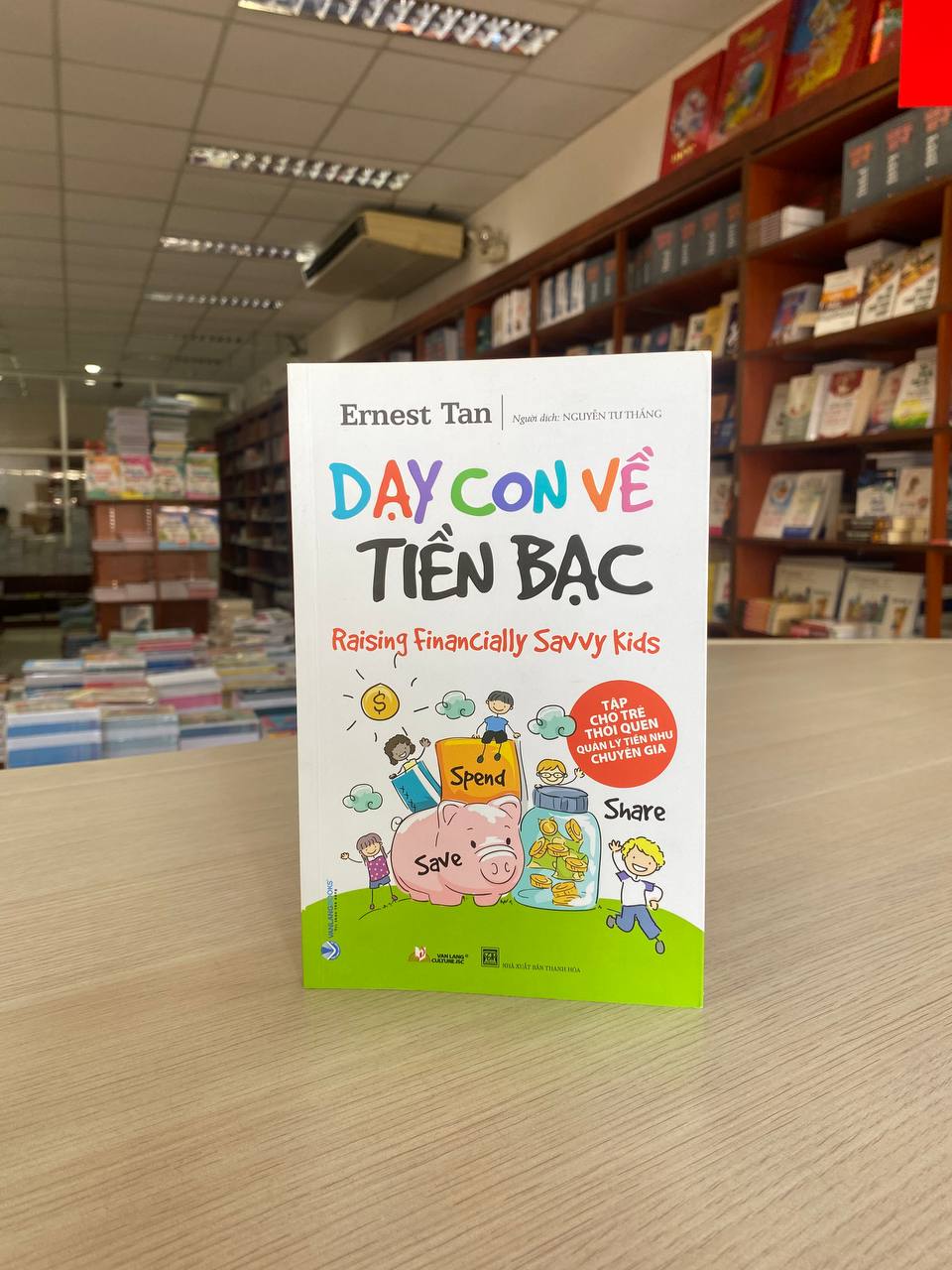 Sách - Dạy Con Về Tiền Bạc (Tái Bản) - Vanlangbooks