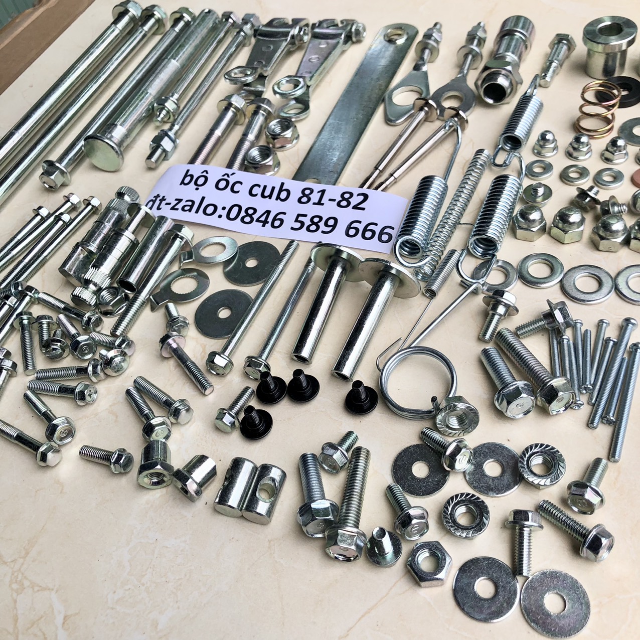 Bộ Ốc Xe Cub 81 82 Hàng Tiêu Chuẩn Cao Cấp
