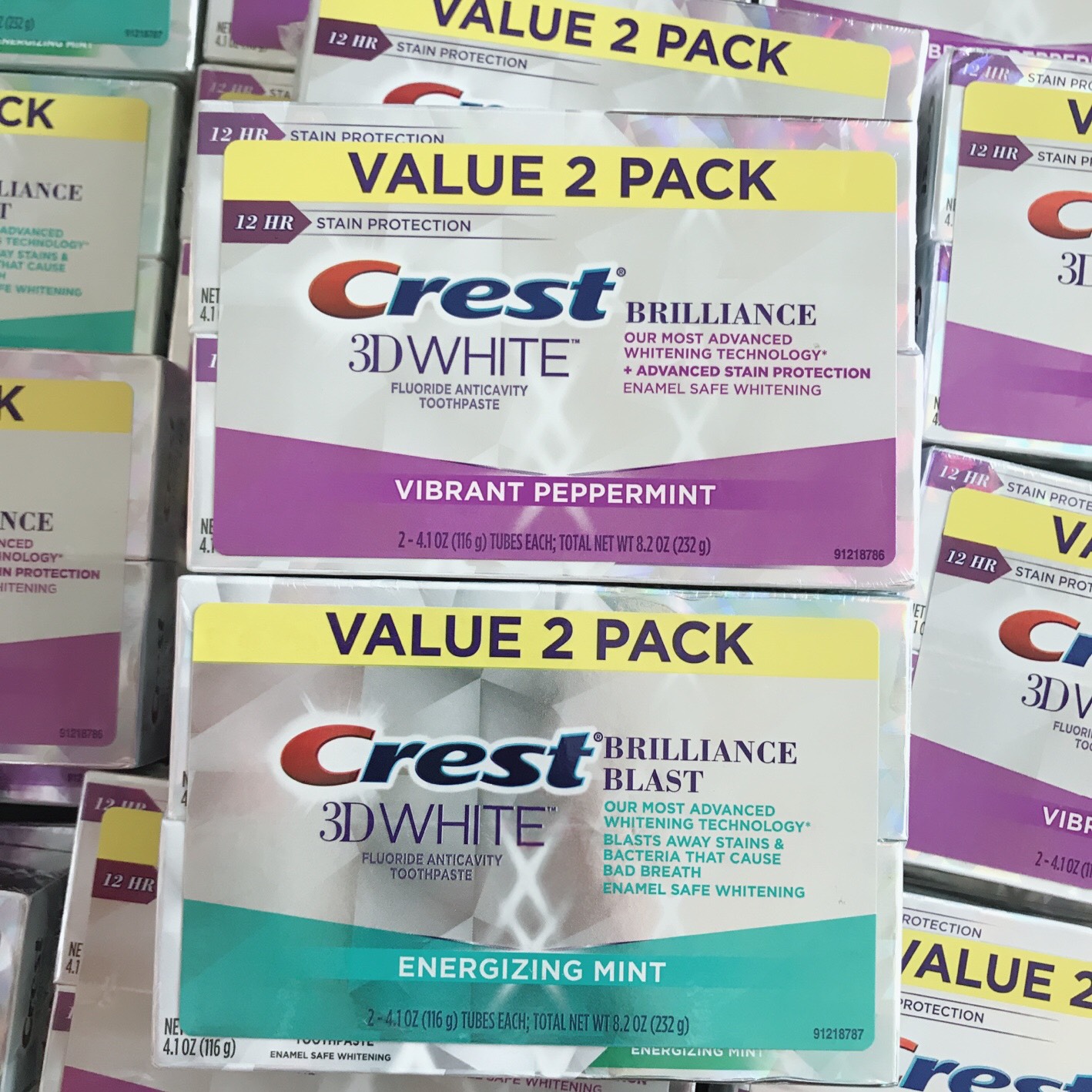 Crest 3d White 116g Nhập Mỹ [Combo 2 tuýp Mẫu Mới]