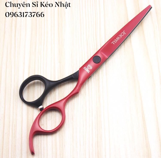 [HCM]Kéo cắt tóc Nhật Bản cao cấp Joewell MS08 [Mua bộ kéo tặng kèm ví da]