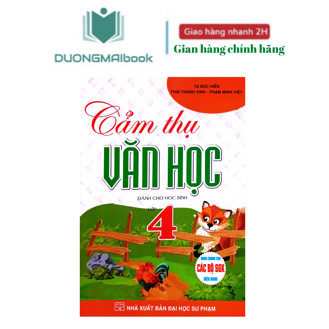 Sách - Cảm thụ văn học dành cho học sinh lớp 4- Tạ Đức Hiền
