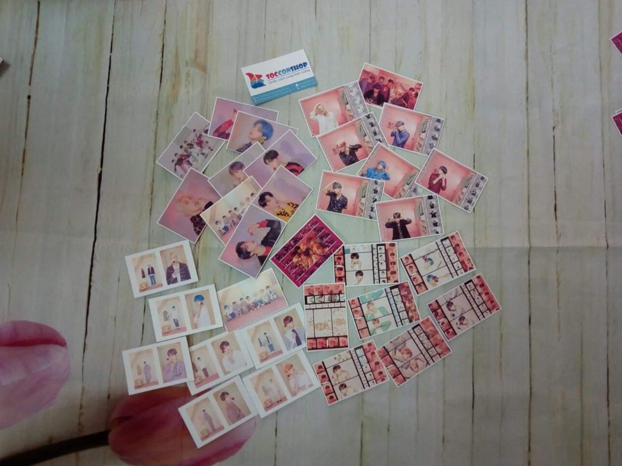 set ảnh chữ kí bts