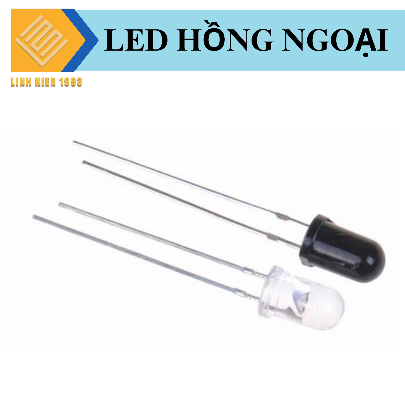 ( 5 cặp ) Led thu phát hồng ngoại 5mm