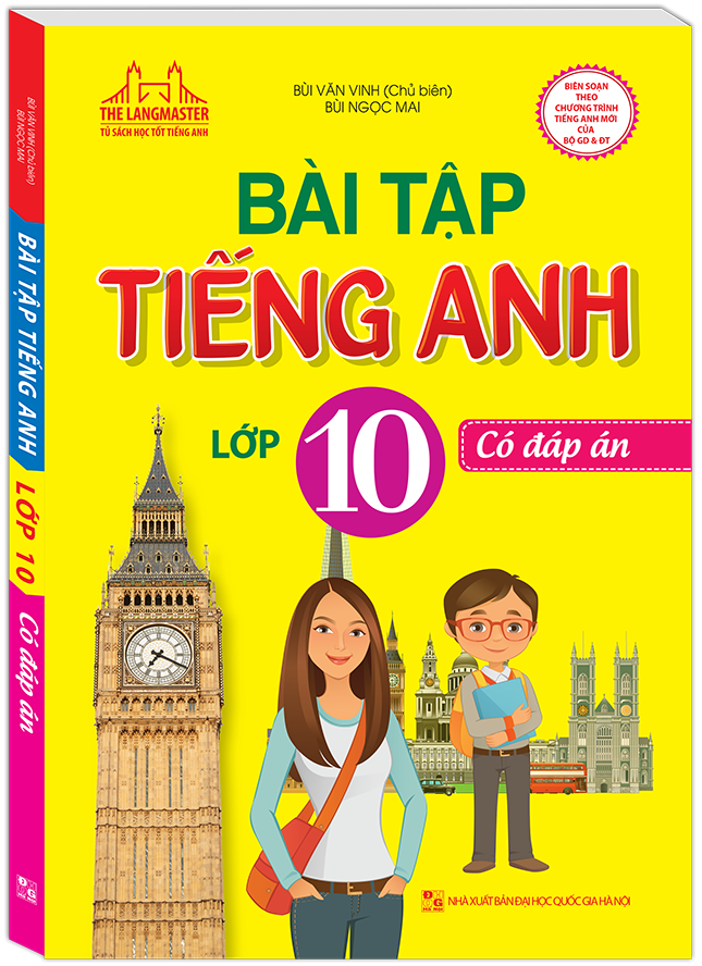 Fahasa - Bài Tập Tiếng Anh - Lớp 10 (Có Đáp Án)