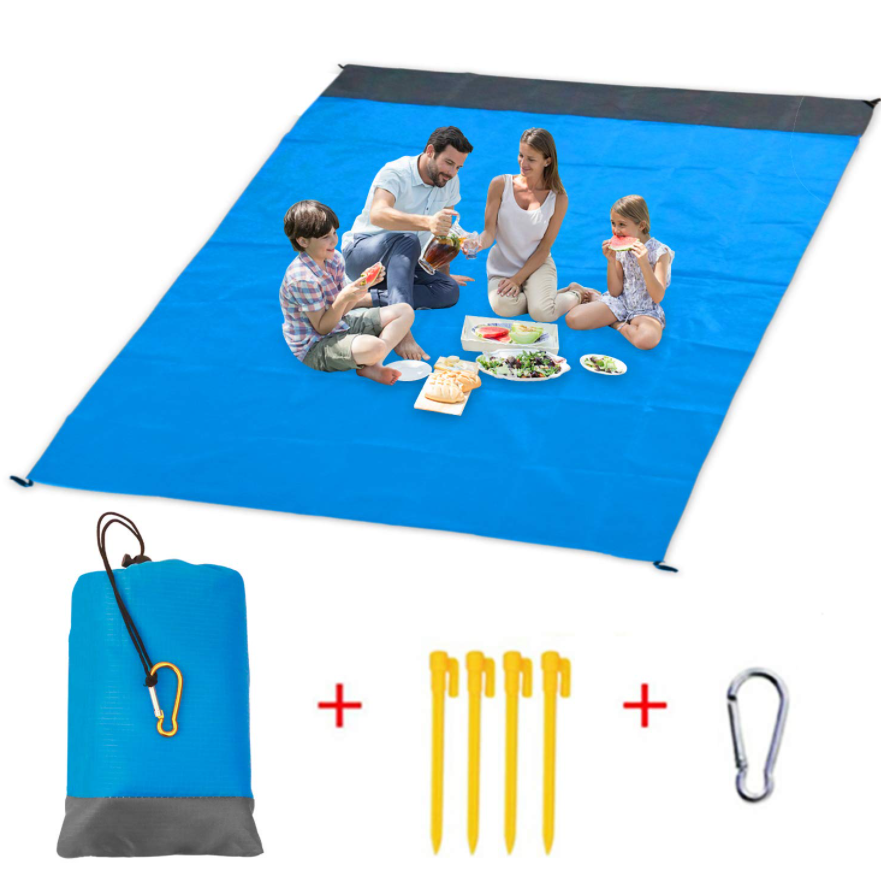 【Barley】thảm picnic waterproof polyester bedding bag handy