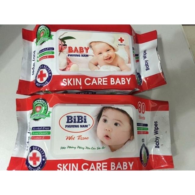 Khăn Giấy Ướt Baby bịt 80g