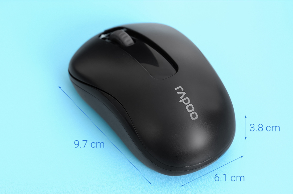 Wireless Mouse Rapoo M216 Black