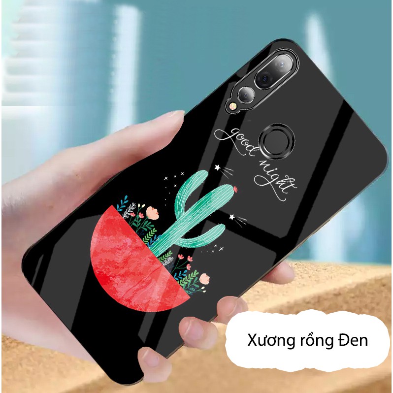 Ốp Huawei Y9 Prime 2019 mặt kính gương bóng