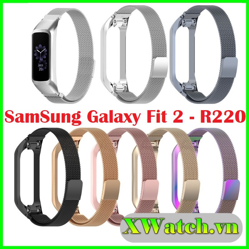 Dây đeo nam châm milanese samsung galaxy fit 2 fit2 sm- r220