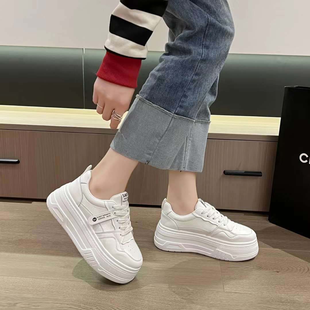 Giày thể thao,Giày sneaker nữ mã CK6207 đen trắng