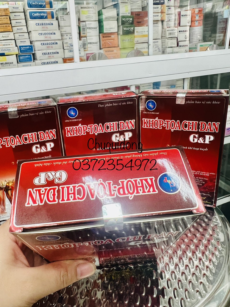 [HCM]Khớp toạ chi đan hộp 30viên