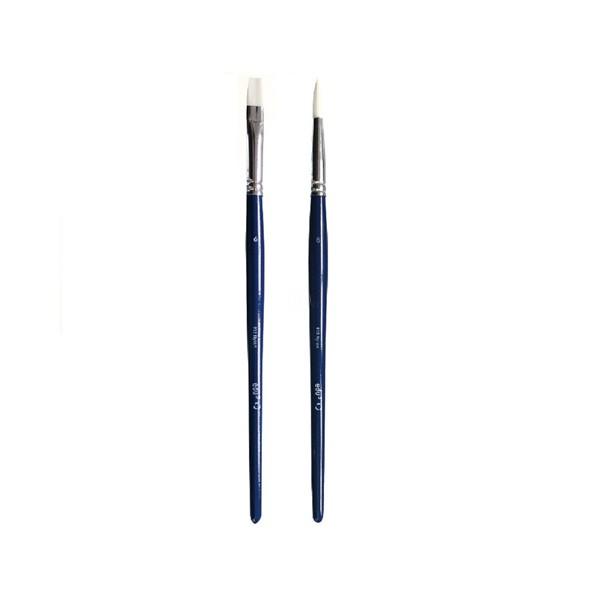 [HCM]CỌ VẼ MÀU NƯỚC CAO CẤP EDU3 ĐẦU DẸT (CHỌN SIZE)