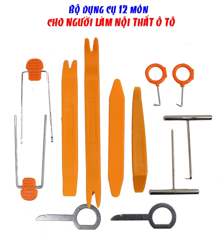 Bộ dụng cụ tháo đồ nhựa, nội thất ô tô