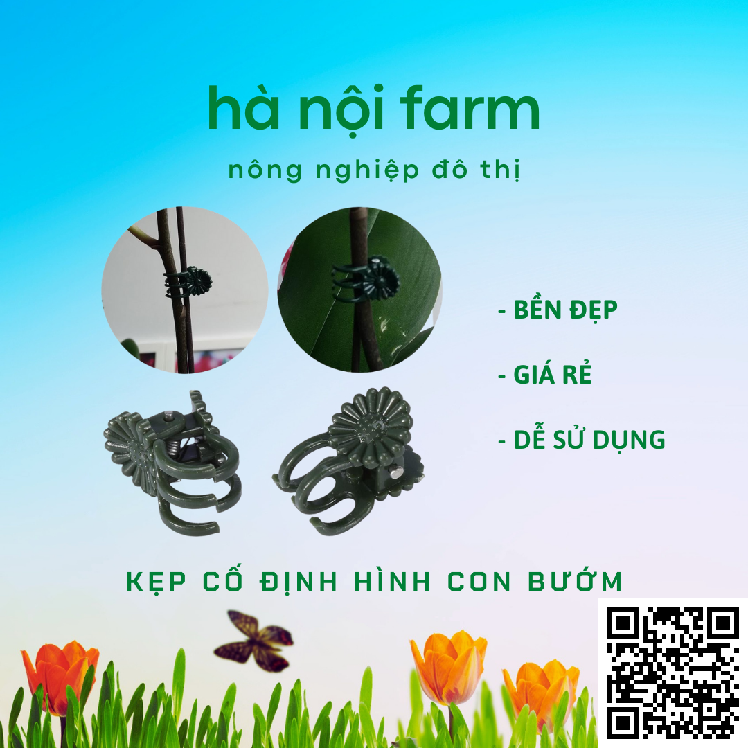 100 kẹp bướm cố định cho lan (loại nhỏ)