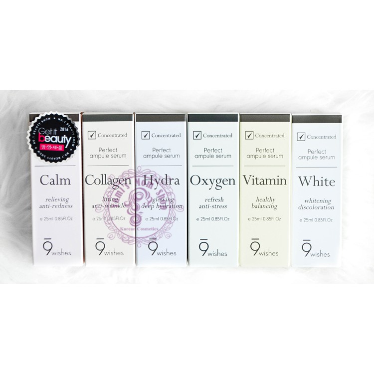 Tinh Chất 9Wishes Perfect Ampule Serum