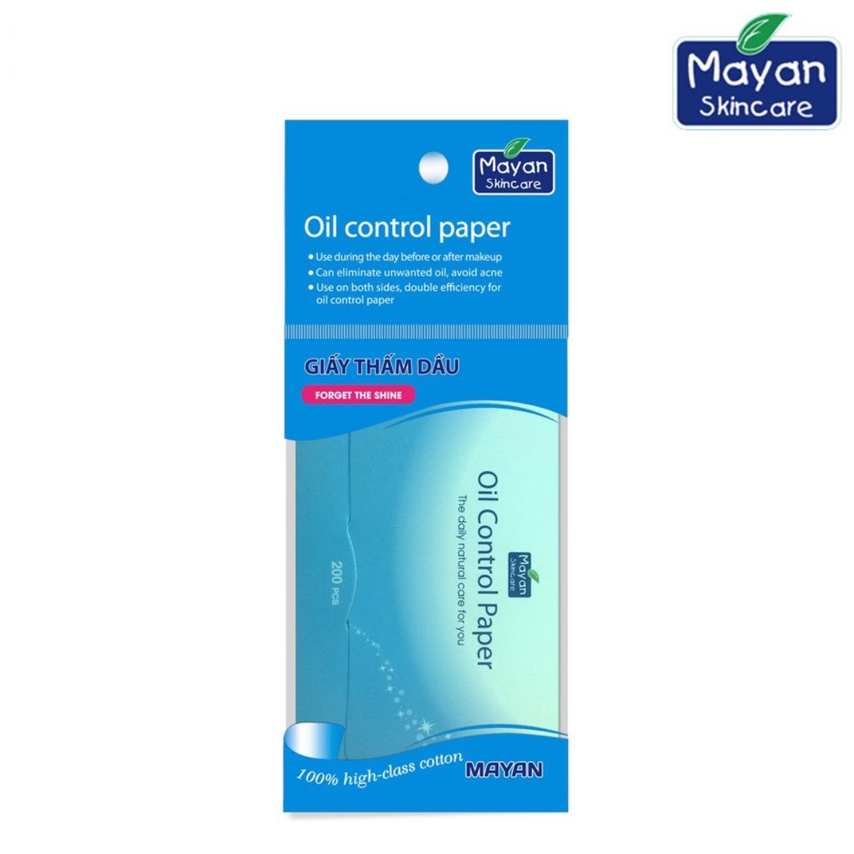 Giấy thấm dầu Mayan Skincare đủ loại