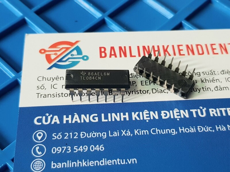 Tl084cn, tl084 dip-16 ic