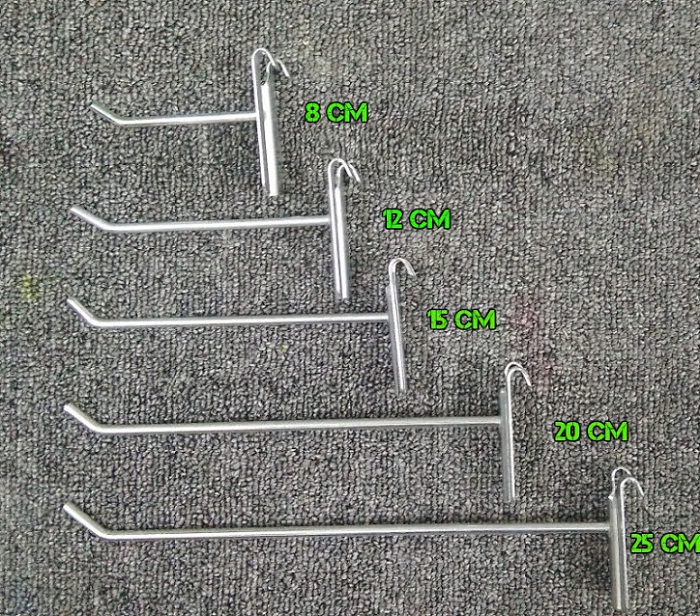 Combo 50 Móc Thép Treo Kệ Lưới Siêu Thị