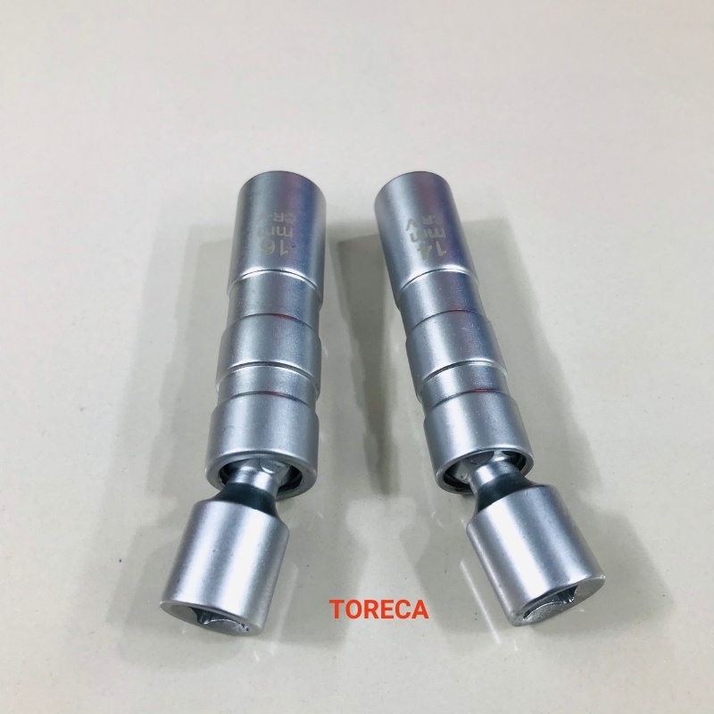Tuýp Mở Bugi Chuyên Dụng Khẩu bugi 14mm 16mm TORECA
