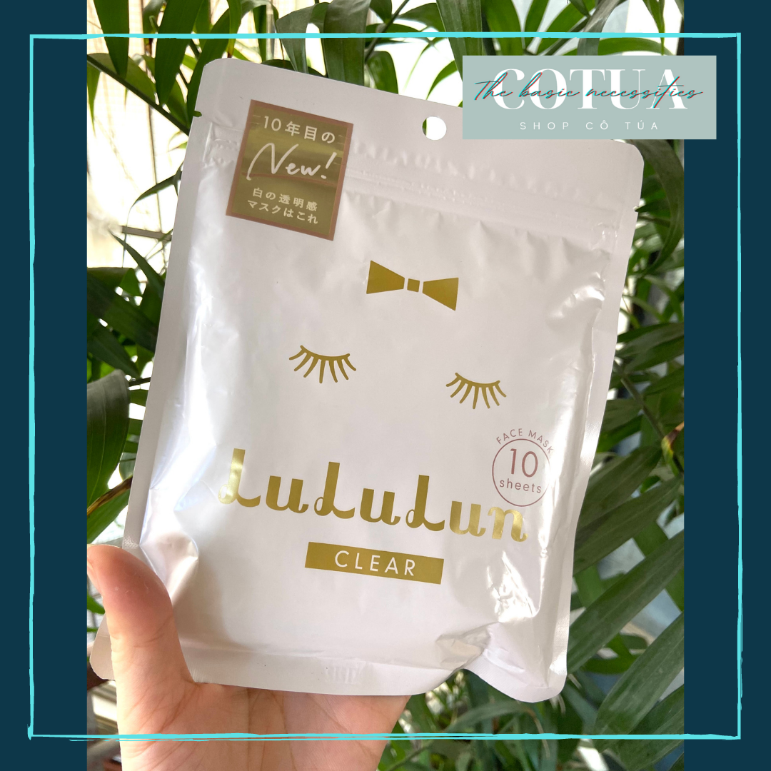 [Nội địa Nhật] Mặt nạ dưỡng da Lululun gói 10 miếng