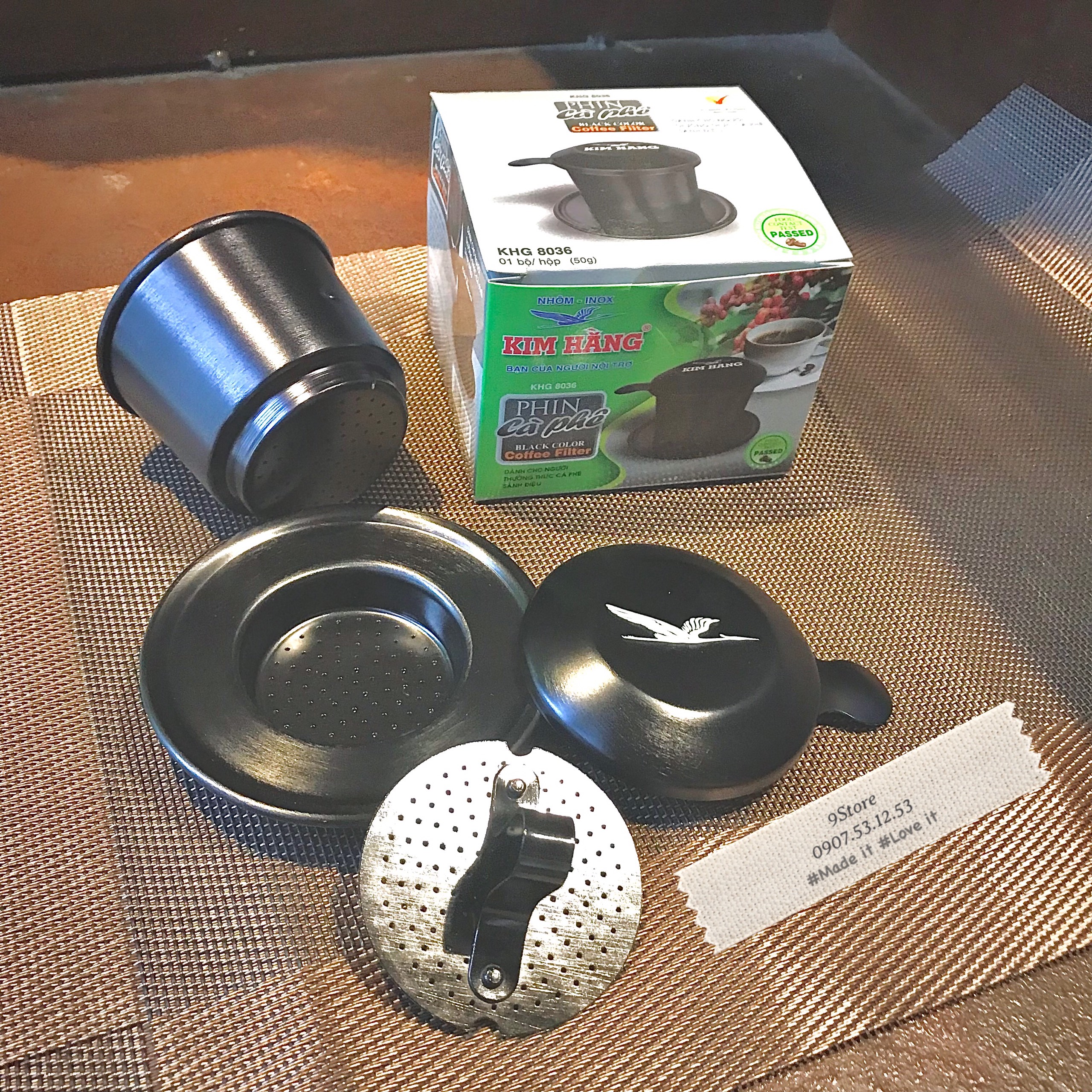 Phin Cà Phê Kim Hằng  KHG 8036 [Phin Coffee Kim Hằng]