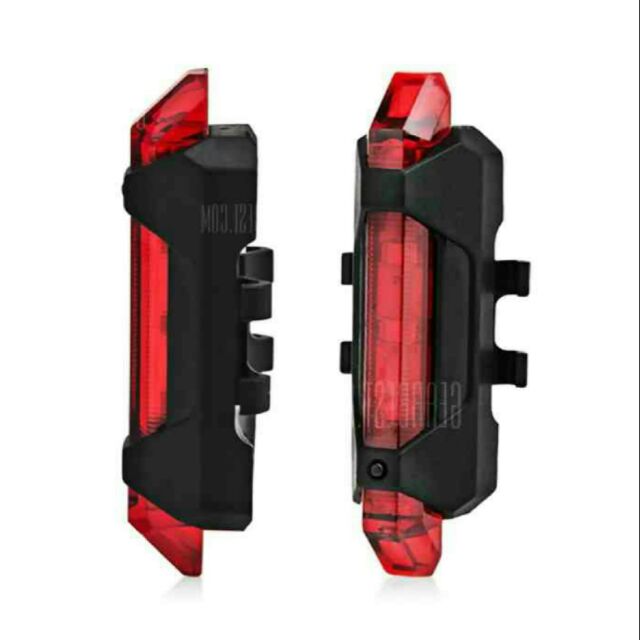 Đèn hậu xe đạp led cảnh báo sáng đỏ sạc usb nqy