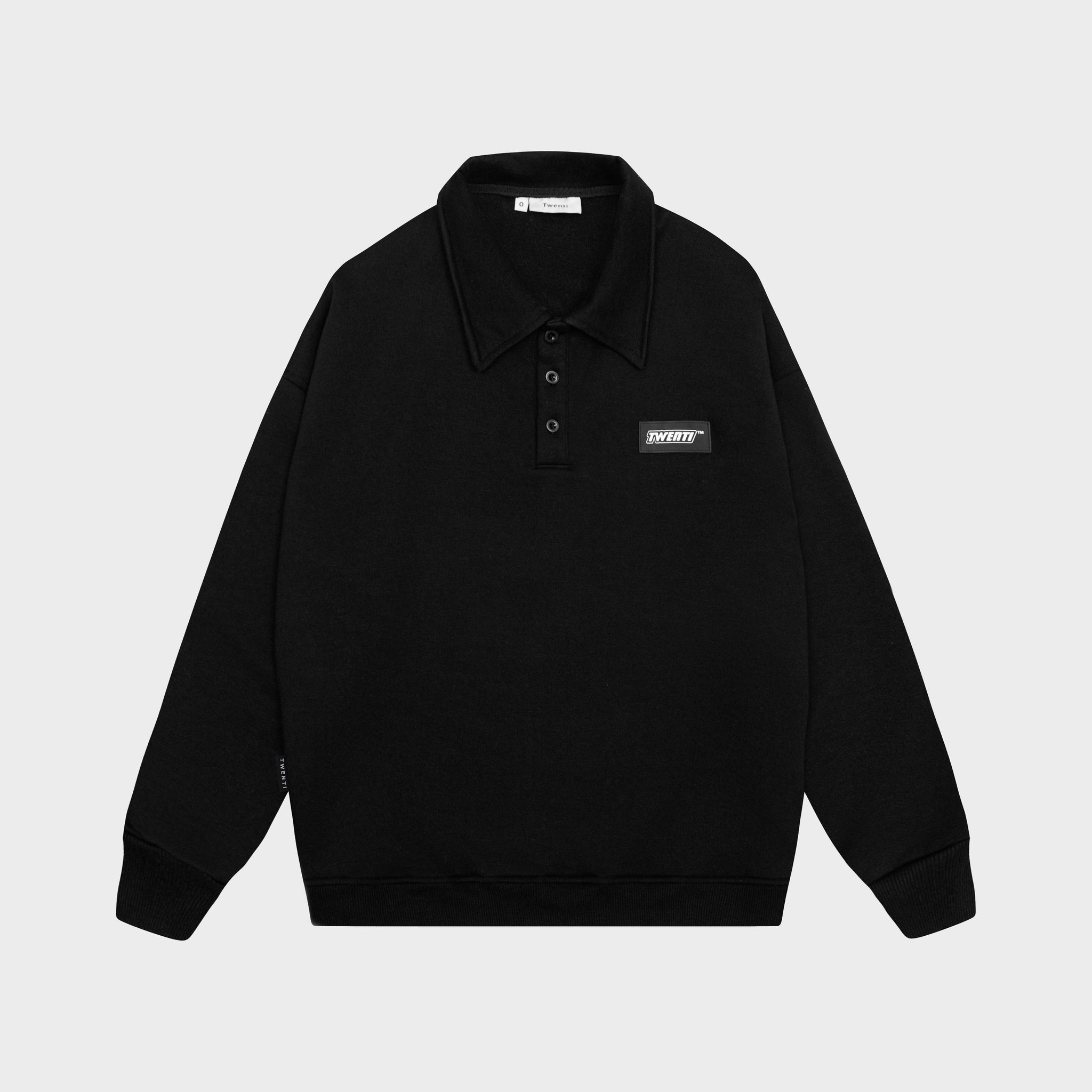 [Nhập Lazxuhuong03 - Giảm 40k/299k]ÁO POLO DÀI TAY TWENTI LOGO TAG MẠC