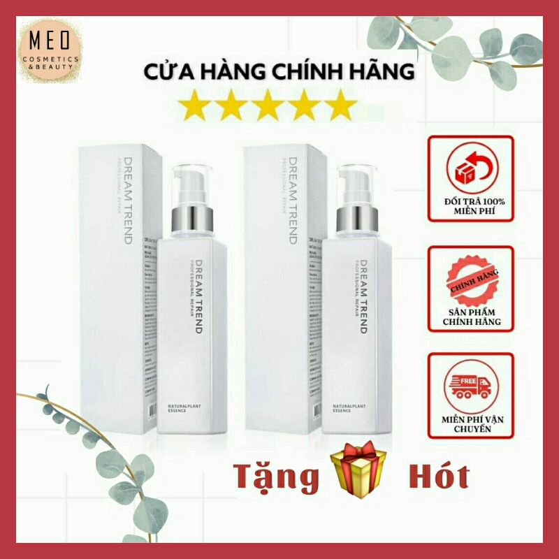 Combo 2 Chai Tinh Chất Dưỡng Tóc AHA Essence DREAM TREND Trắng 120ml