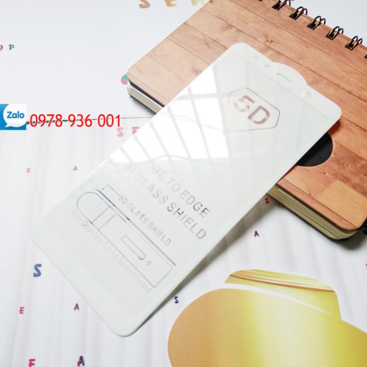 Kính cường lực 9D Samsung Galaxy A7 2018 / A750 full màn hình