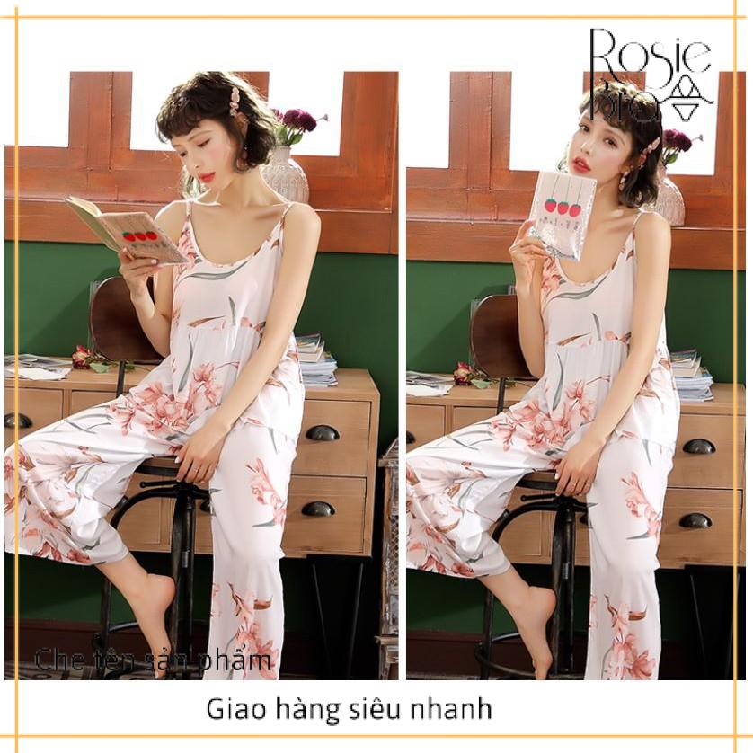 Bộ mặc nhà vải linen siêu mát (hàng có size) Ct278