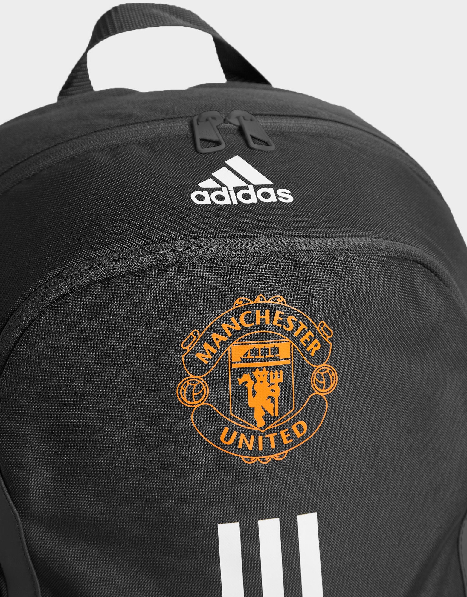 [HCM]Balo Adidas M.U Thời Trang  Đen Logo Cam