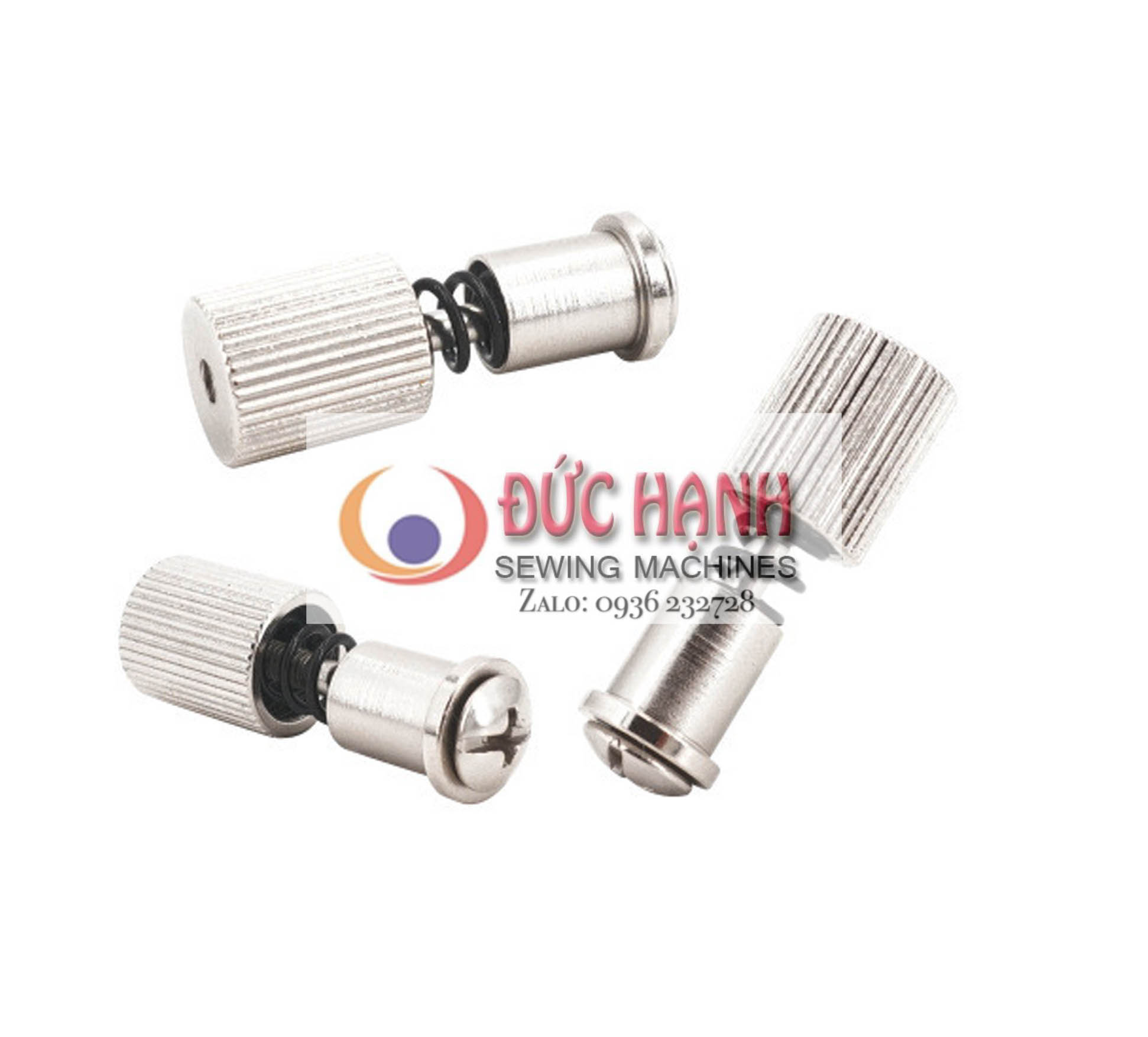 Ốc tháo lắp chân vịt tiện lợi sử dụng cho máy may công nghiệp