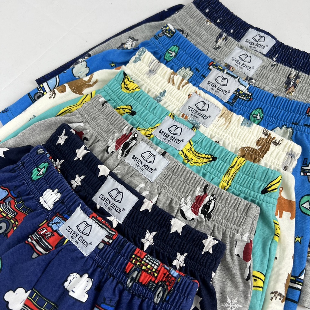 Quần đùi trẻ em SEVEN chất thun cotton